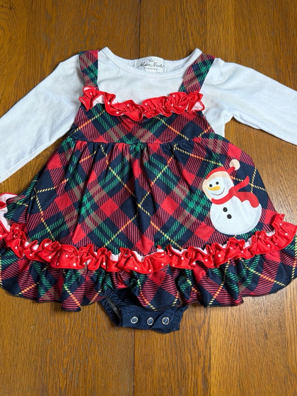 Marie Nicole Clothing Boutique Size 6-12 Months Dress Romper - GUC
